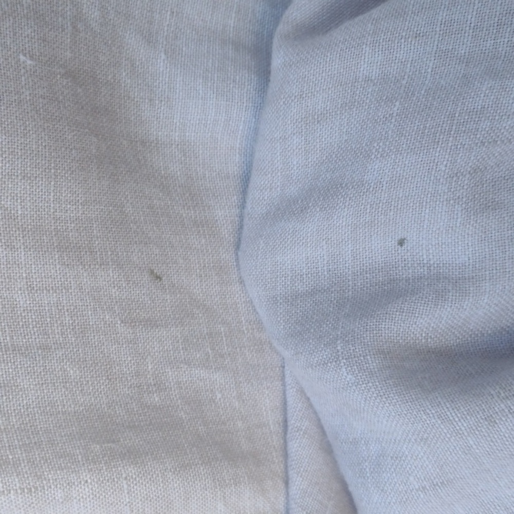 Flawed JNY Light Gray Linen Pants L - Picture 6 of 10